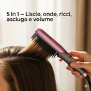 Spazzola Modellante 5 in 1 – Capelli Perfetti in Pochi Minuti