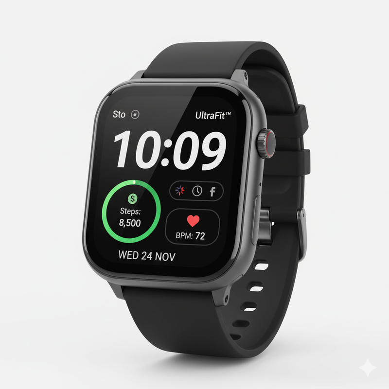 Smartwatch Serie 8 UltraFit™ – Tecnologia e Stile al tuo Polso