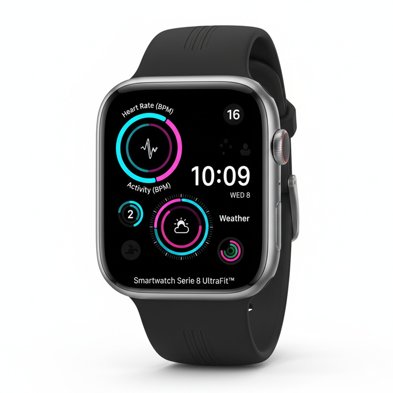 Smartwatch Serie 8 UltraFit™ – Tecnologia e Stile al tuo Polso